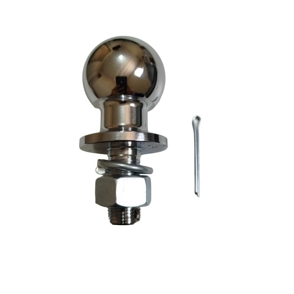 Esfera (Bola) maciça aço cromado 50mm para engate reboque