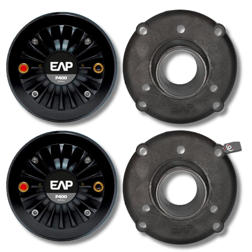 KIT 2 DRIVER EAP P400 + 2 ADAPTADOR DE ROSCA MACHO 1”