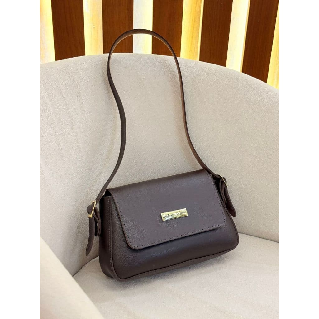 Bolsa Feminina Moderna bolsa Baguete De Ombro Elegance