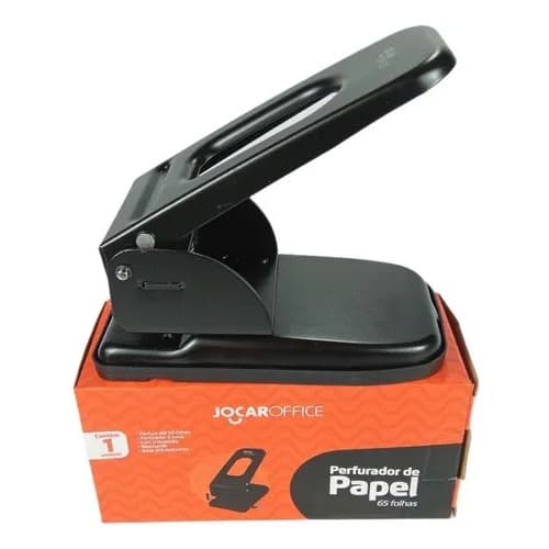 Perfurador De Papel Para Até 65 Folhas Jocar Office