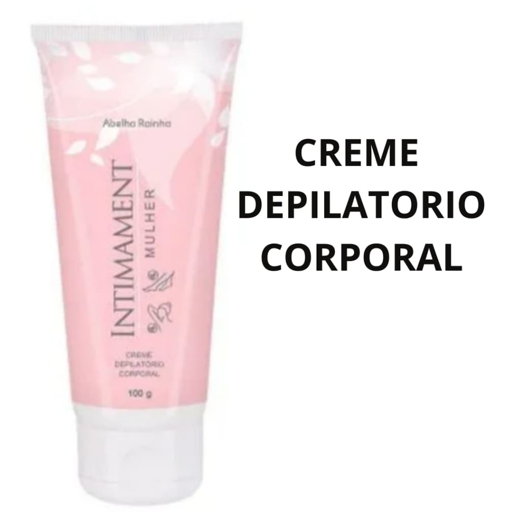 Creme depilatório corporal Abelha Rainha intimament - 100g