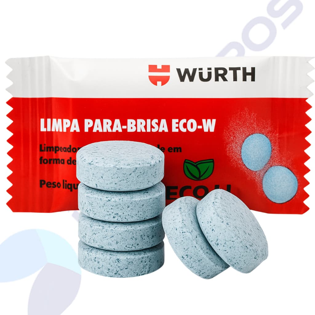 Pastilhas Limpa Para-brisa Wurth Em Eco W 5g Reservatório
