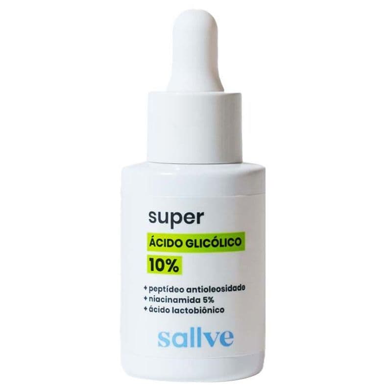 Sérum Facial Sallve Super Ácido Glicólico 10% 30ml