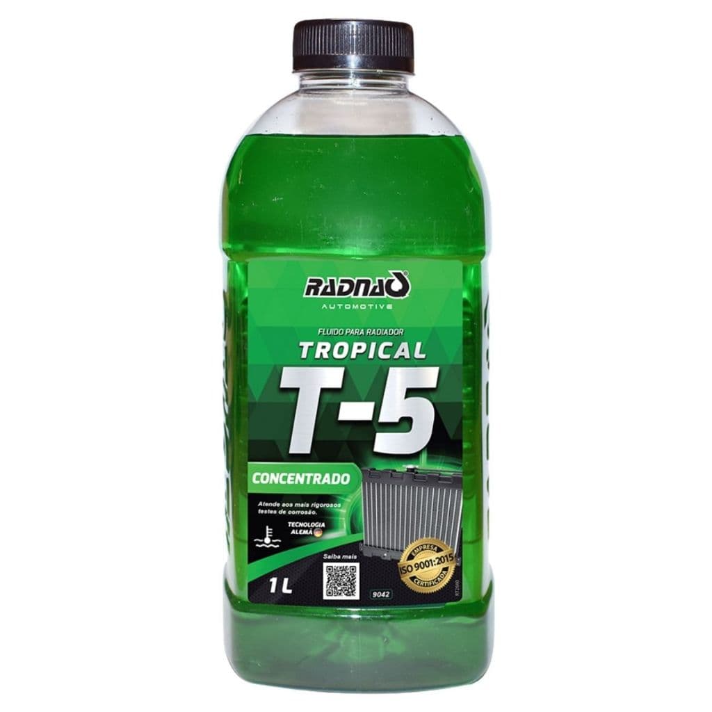 Radnaq T-5 Verde 1L Aditivo Radiador Anticorrosivo Concentrado