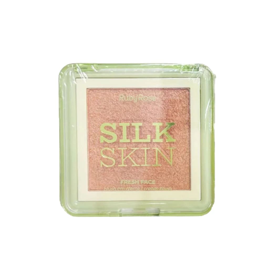 Kit Blush em creme Ruby Rose +  Pó translúcido Playboy