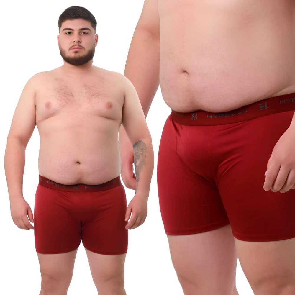 Kit 3 Cueca Box Plu Size Masculina Cuecas Boxer Adulto Plus Size Microfibra G1 G2 G3
