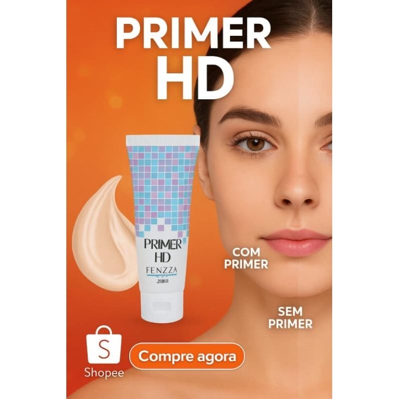 Primer HD fenzza Makeup fixador de maquiagem e controle de oleosidade