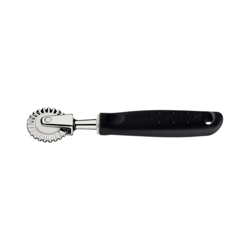 Carretilha de Corte Tramontina Utilità em Zamak Cromado e Nylon com Cabo de Polipropileno Preto 25610/100