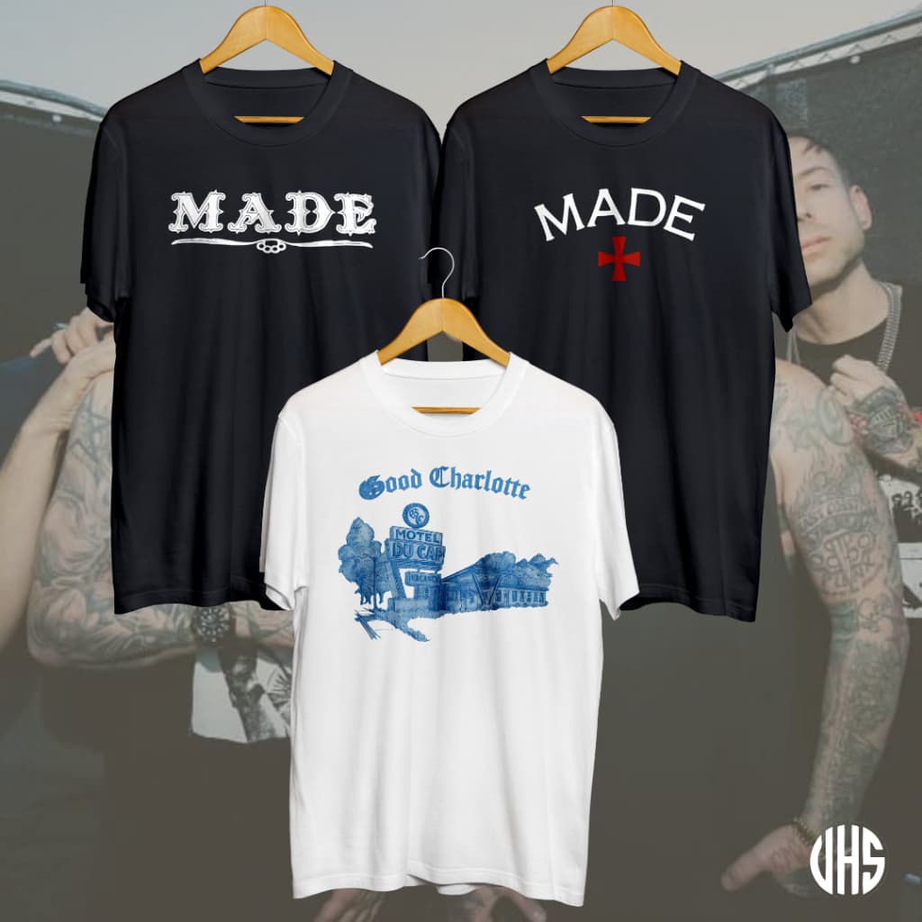 Camisa Good Charlotte Made Motel Du CAP Algodão Unissex