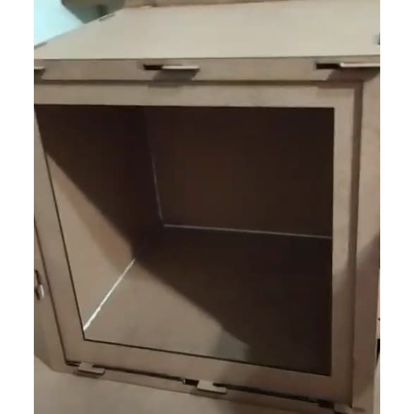 Caixa para Transportar Bolo em MDF 35x35cm
