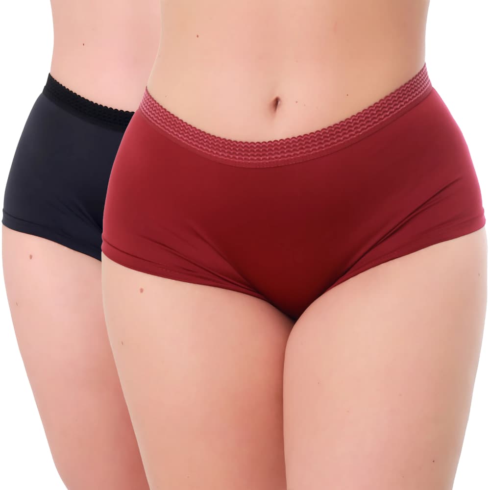 Kit 10 Calcinhas Boxer Lisa Feminina Shortinho Box Algodão Feminino Não Marca