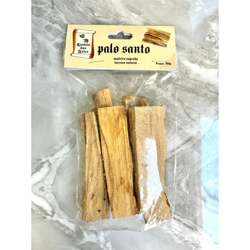 Palo Santo Incenso Natural Pacote - Madeira Sagrada do Peru | Limpeza Energética e Harmonização
