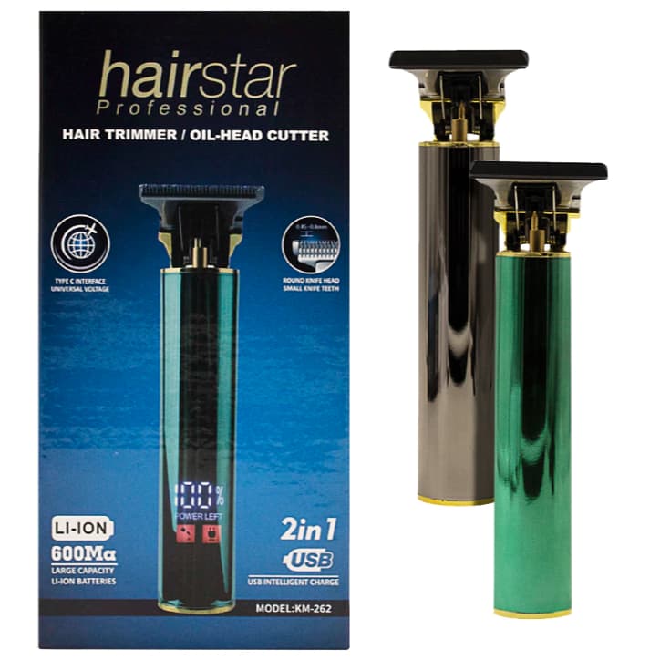 Máquina De Acabamento Para Cabelo E Barba Bivolt Hairstar