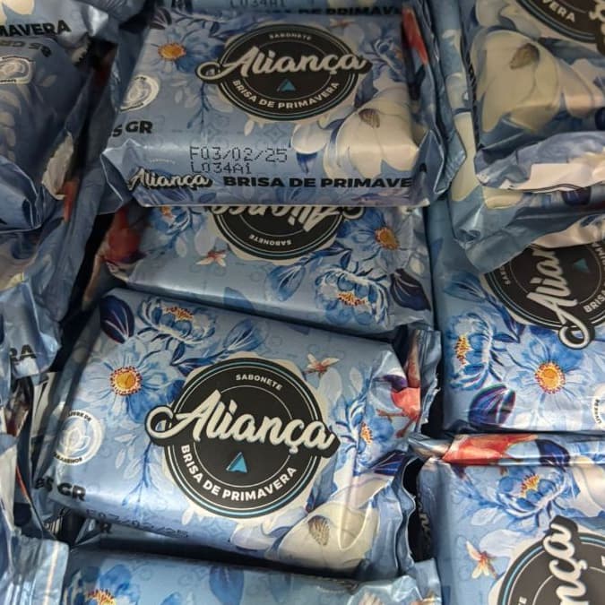 Sabonete hidratante Aliança 20 ou 30 unid