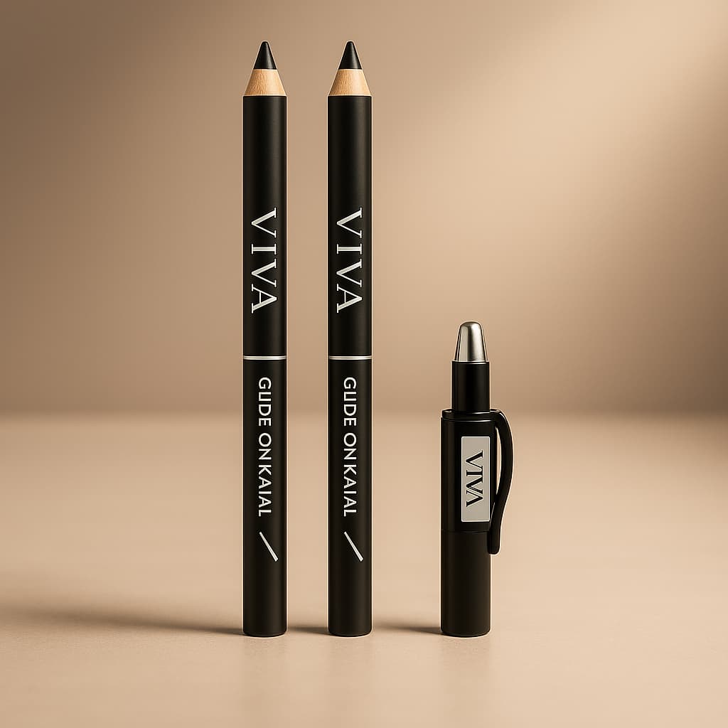 Kit Lápis Preto Vivai com 2 Unidades – Alta Pigmentação, Maciez e Longa Duração