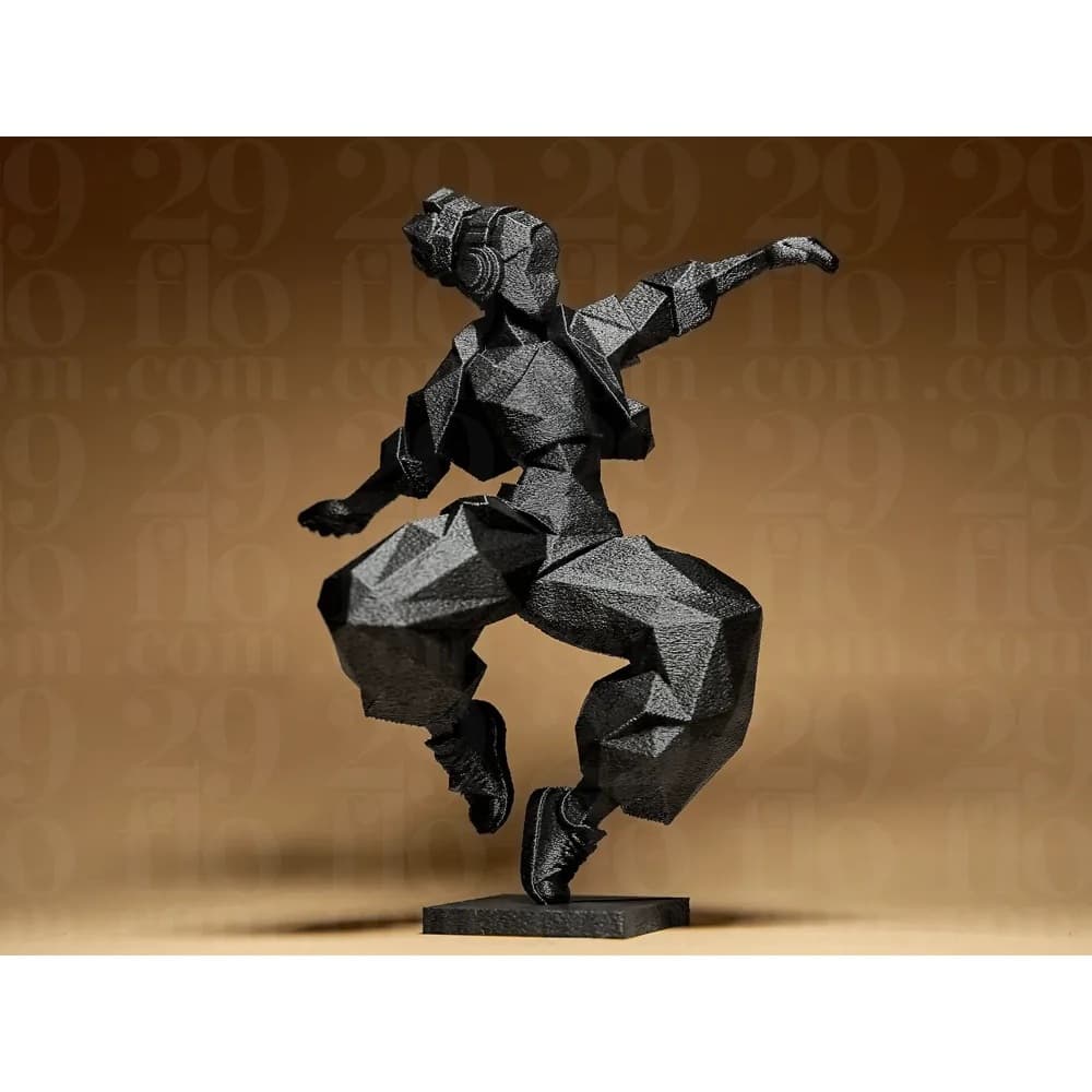 Dançarino escultura de HipHop
