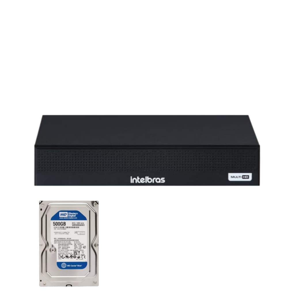 Dvr Stand Alone mhdx 1104-C  Multi HD 4 Canais C/Hd 500Gb