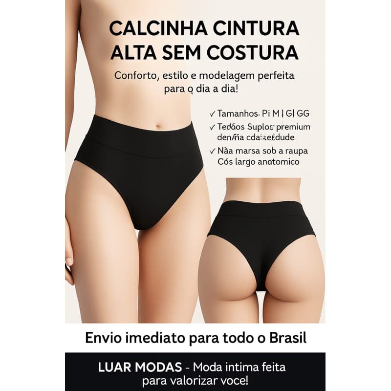 Calcinha fio duplo levantar bumbum confortável