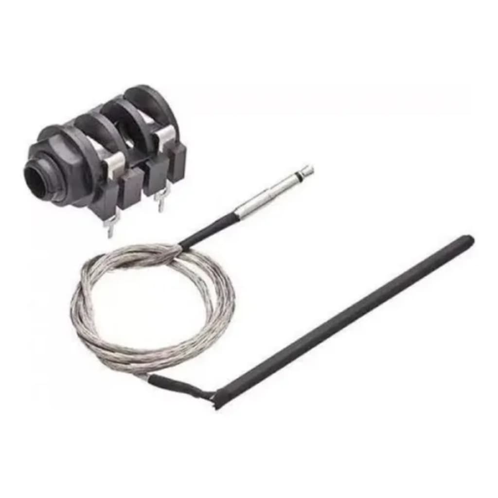Captador Rastilho Piezo Violão Aço / Nylon Com Jack