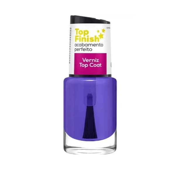 Esmalte Cora Top Coat Verniz Top Finish Unhas Brilho Intenso - 10ml