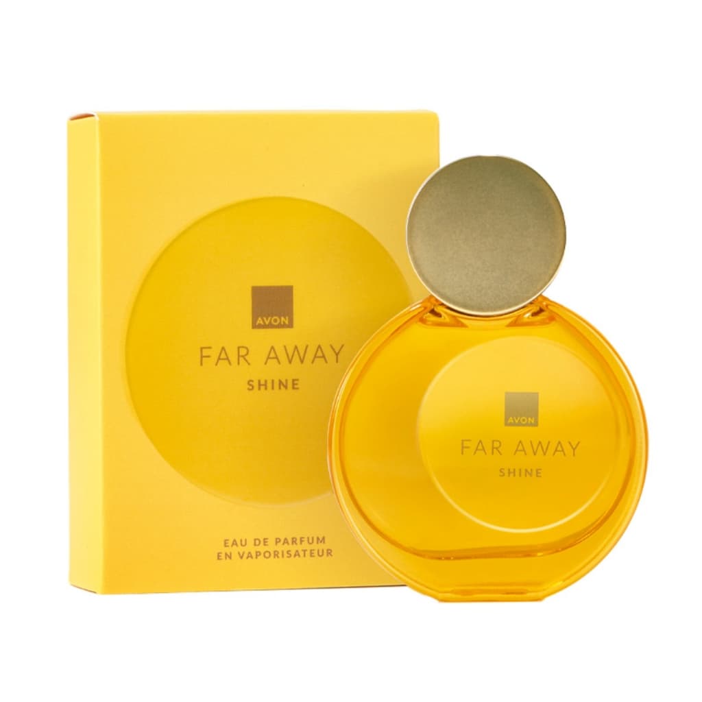 Perfume Far Away Avon 50ml - Shine, Tradicional, Infinity, Endlles Sun, Splendoria