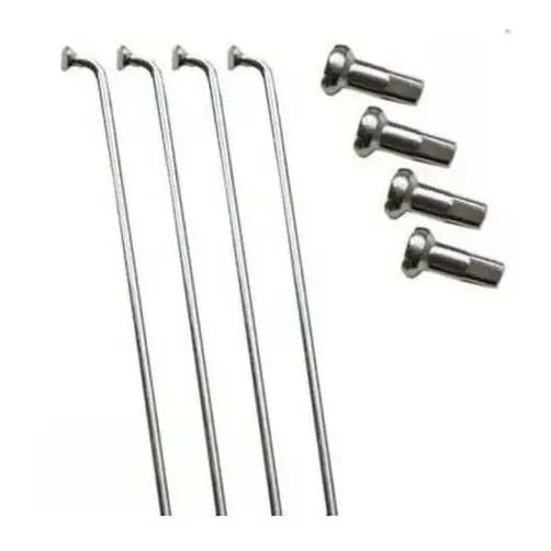 72 Raio Grosso Duplo 251 X 2.5 Mm Aço Zincad Mtb Bike Aro 26