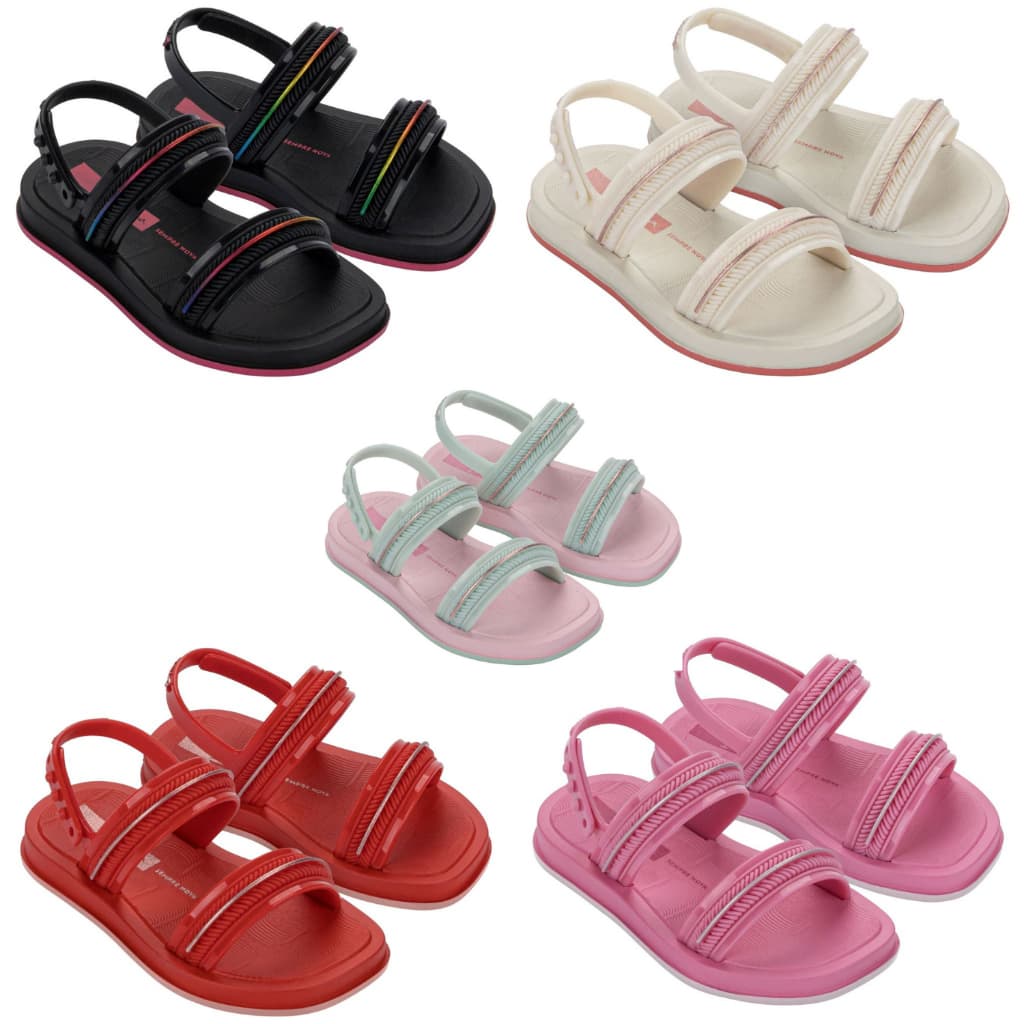 SANDALIA RASTEIRINHA CHINELO IPANEMA GLOW  BABY ORIGINAL