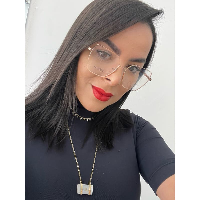 Armação Óculos de Grau em Titanium Mooz Eyewear