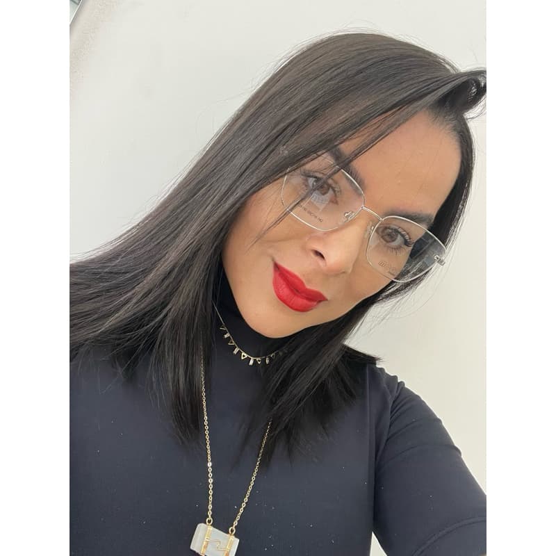 Armação Óculos de Grau Metal Mooz Eyewear