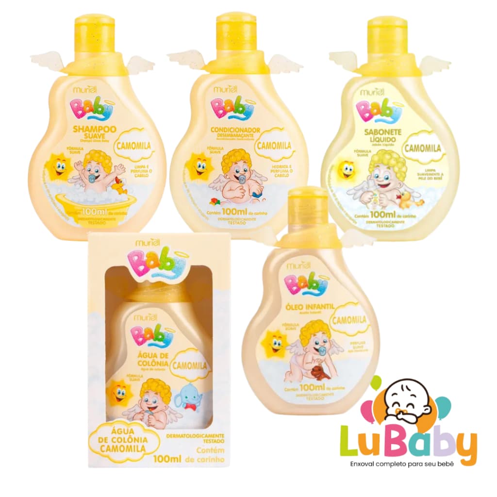 Kit com 5 pçs shampoo condicionador óleo colônia sabonete