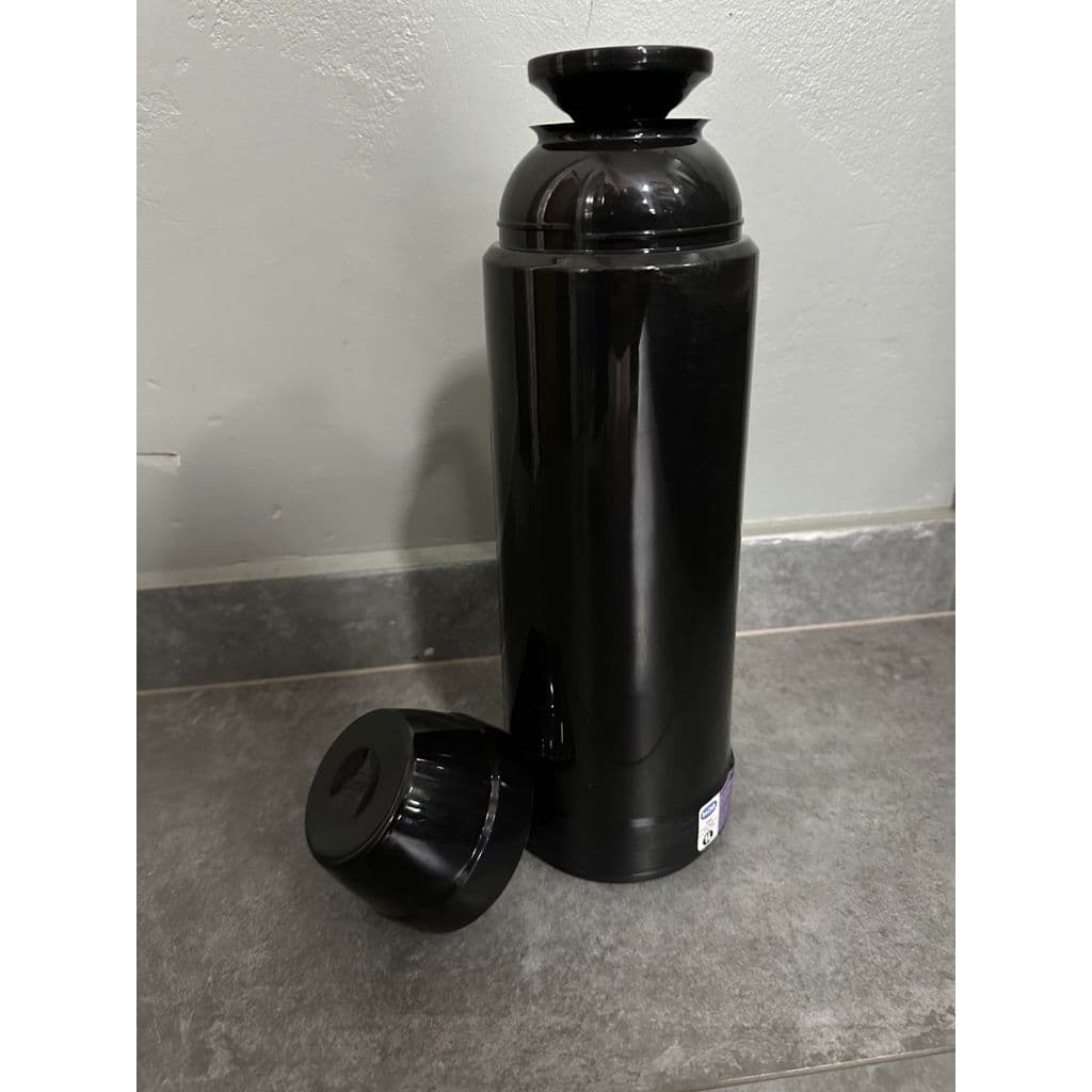 Garrafa Térmica rosca MOR 1L – DIVERSAS CORES – Conserva Bebidas Quentes e Frias - Ampola em vidro