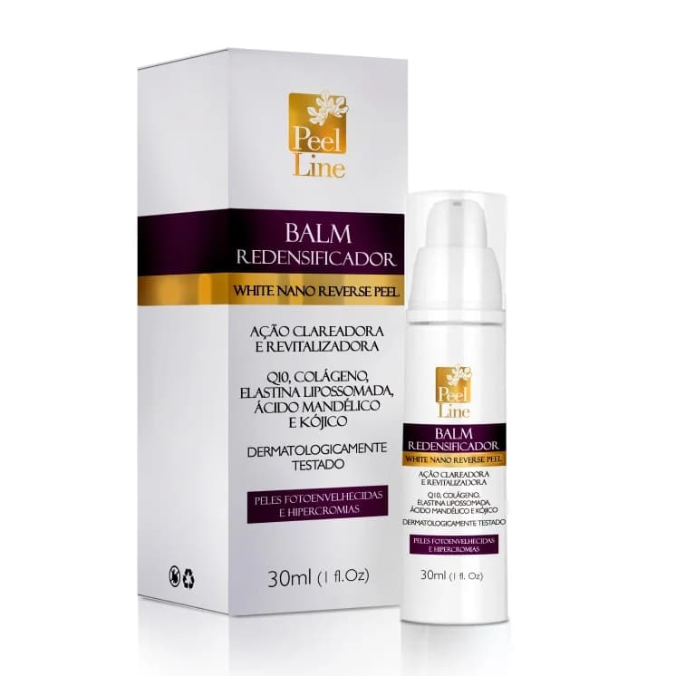 Balm Facial Redensificador White Nano Reverse - 30ml Peel Line