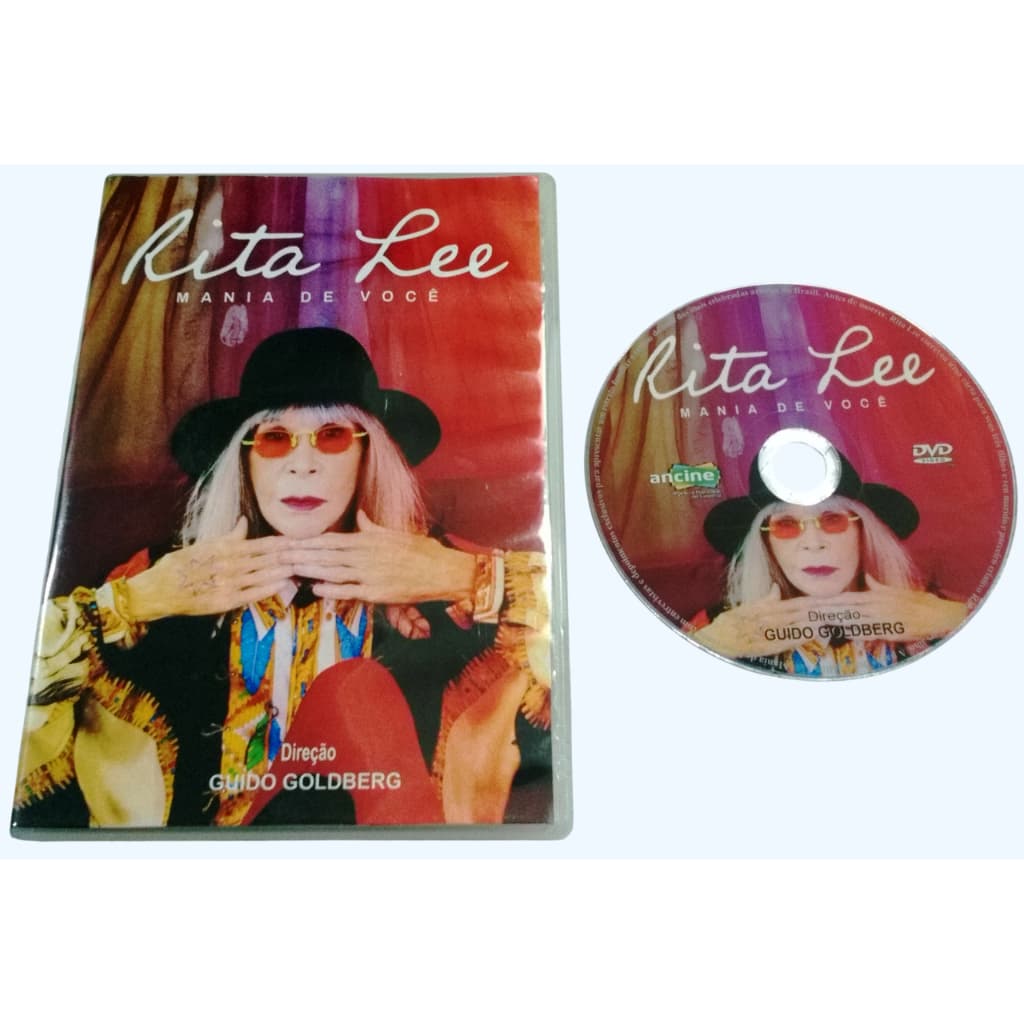 DVD RITA LEE - MANIA DE VOCÊ 2025 ( DOLCUMENTÁRIO) DIREÇÃO GUIDO GOLDBERG