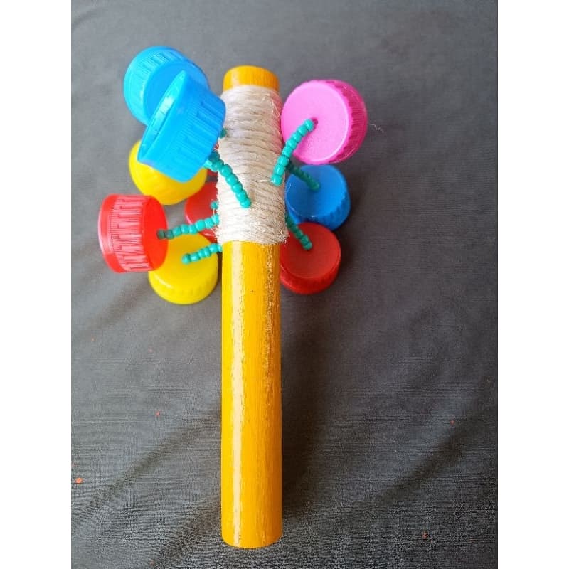 Chocalho Tampinha (UN) Musicalização Infantil Contação Histórias Musicoterapia Terapia Percussão