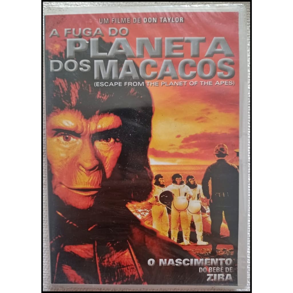 DVD Fuga do Planeta dos Macacos - Original Lacrado
