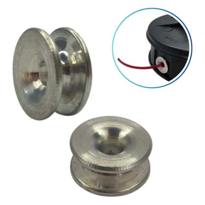 Kit 10x passador ilhós p/ carretel de nylon roçadeiras Dayo