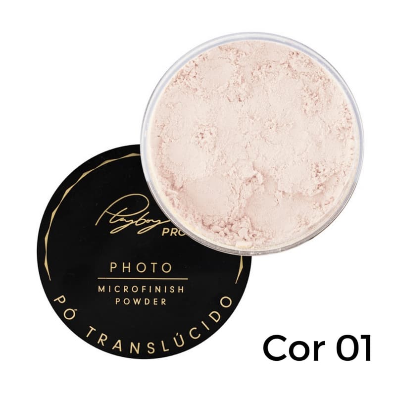 Pó Translúcido Photo Microfinish Powder Playboy
