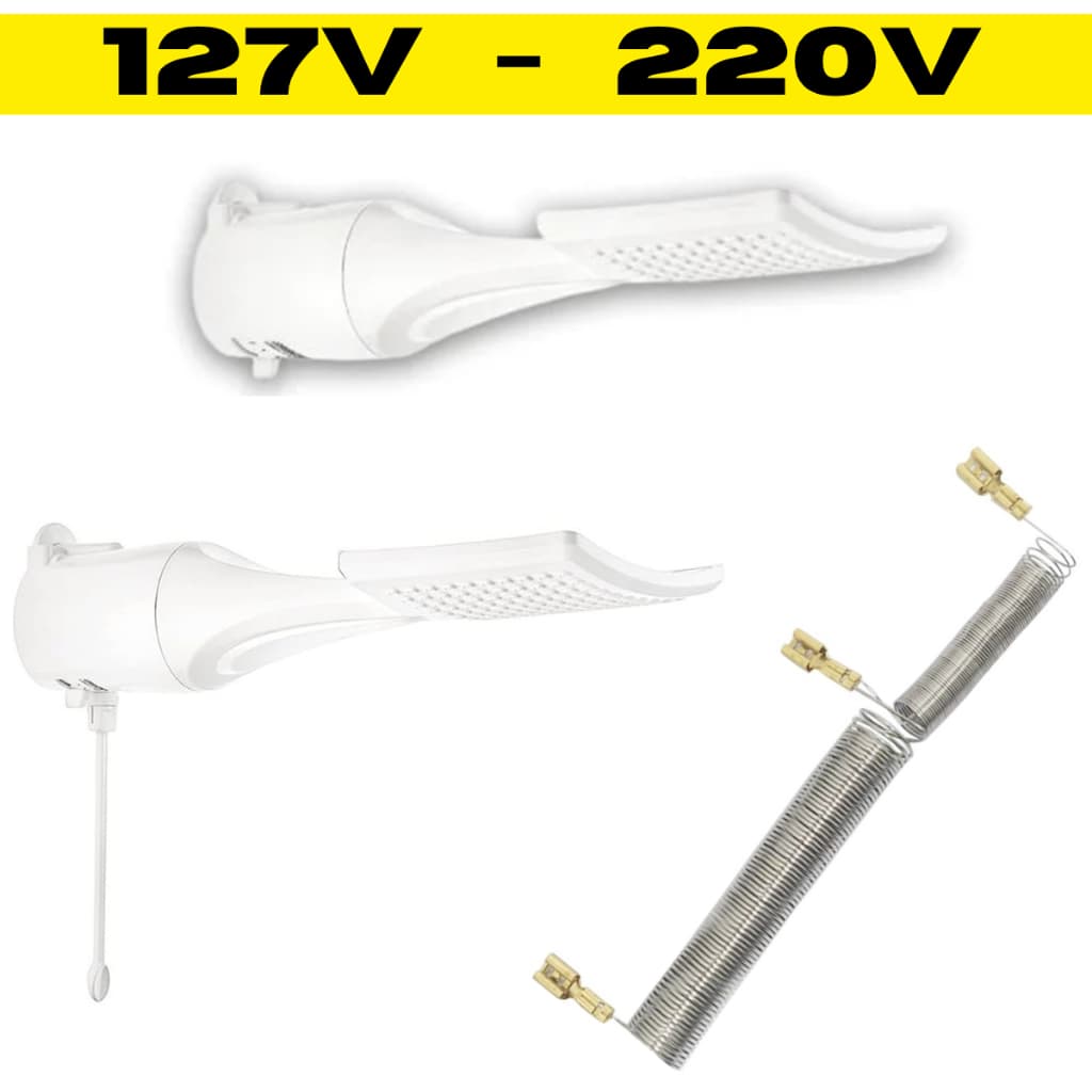 Resistência Loren Shower Ultra Chuveiro Lorenzetti 127v 220v 5500w 6800w 7500w Similar