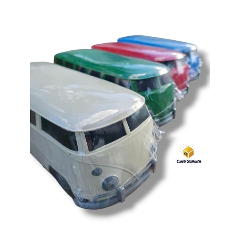 Miniatura Volkswagen kombi de PVC 25 X 15 cm roda livre