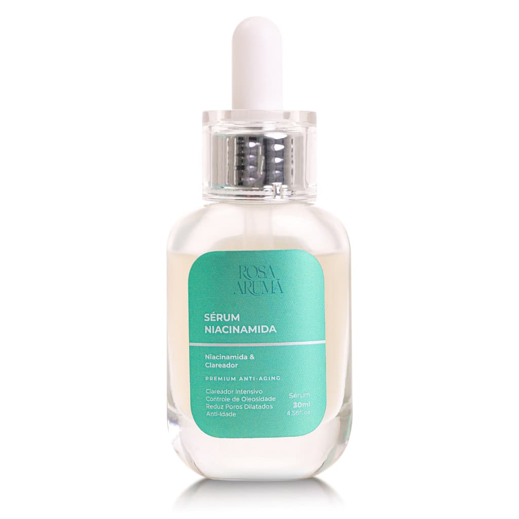 Sérum Niacinamida – Reduz Melasma, Manchas e Poros Dilatados- Rosa Arumã