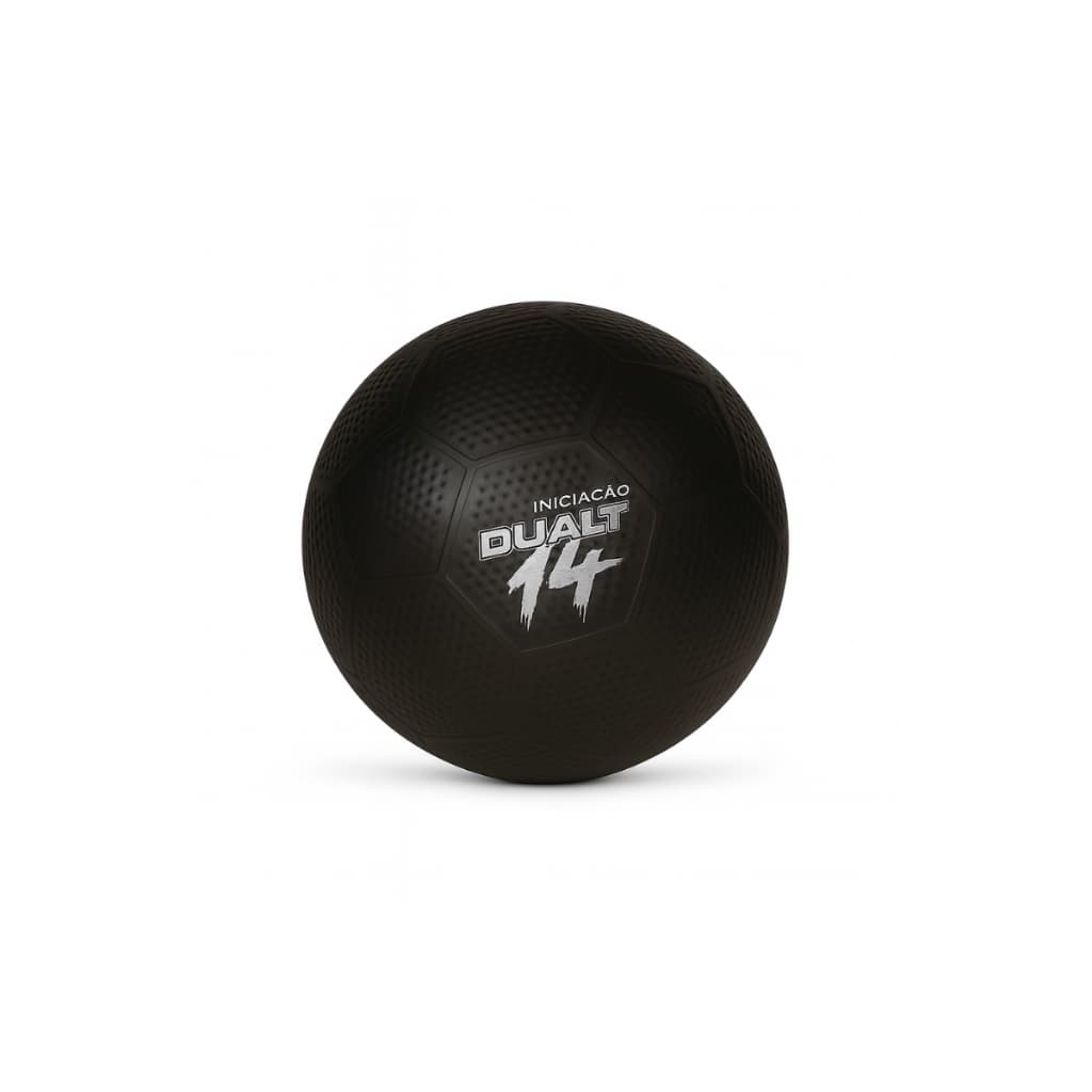 Bola de Queimada Recreativa Dualt Número 14 - Cor Preto