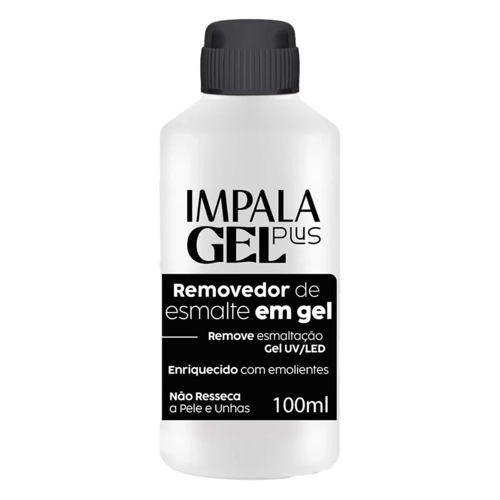 IMPALA - Removedor De Esmalte Em Gel - Impala Gel Plus 100ml