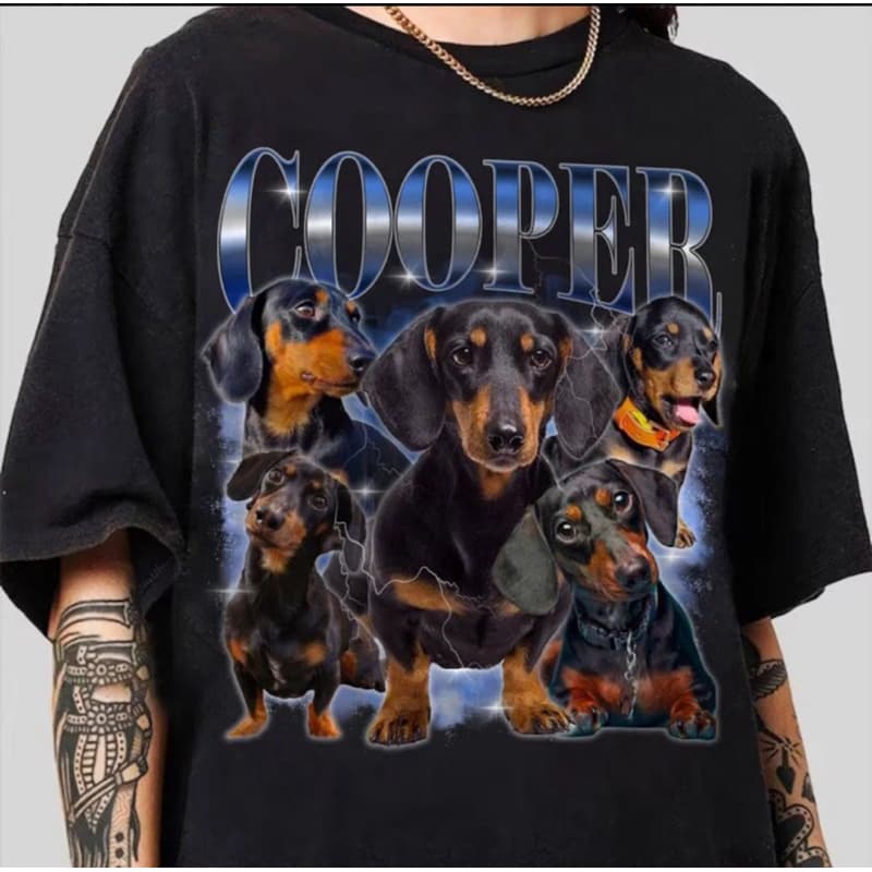 Camiseta PET personalizada foto do seu bicho de estimação