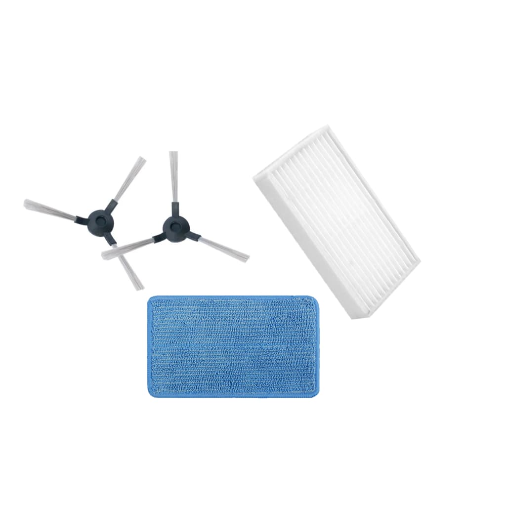Kit Escova Filtro Mop Para Robo Aspirador Midea Smart Vra81b