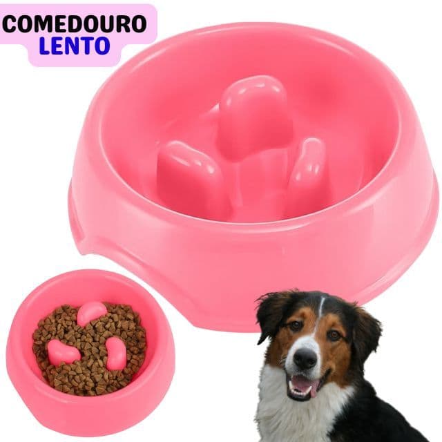 Comedouro Lento Interativo