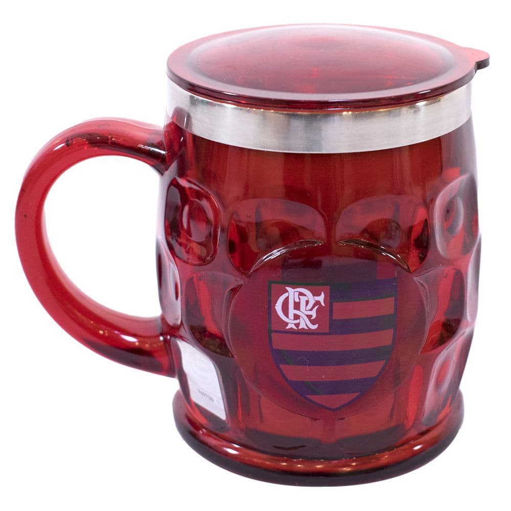 Caneca Térmica Com Tampa 500ml - Flamengo