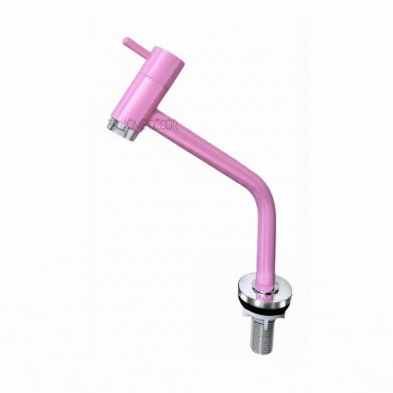 Torneira De Bancada Banheiro Rosa Metal Torneira de Pia Alta Baixa em Metal Cor Rosa 23 37 Torneira Banheiro Rosa Metal