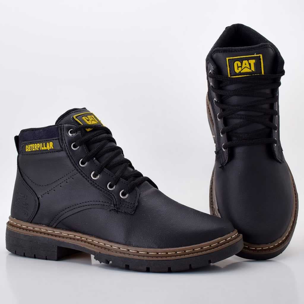 Bota Masculina Coturno Caterpillar Casual Dia a Dia Levinho e Macio 38 ao 43