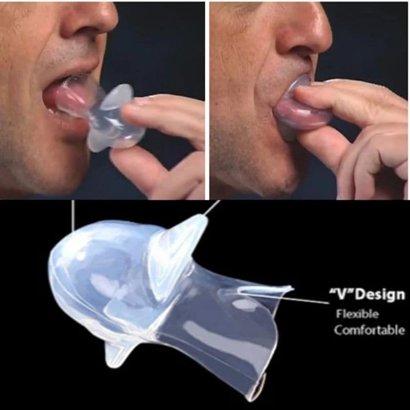 Anti Ronco Lingual Silicone Apnéia do Sono Envio Imediato