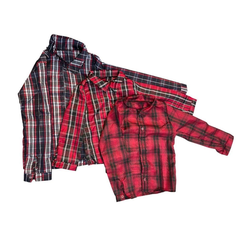 CAMISA XADREZ TRES MODELOS DIFERENTES ANIVERSARIOS FESTAS